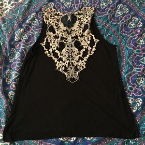 Penny Dreadful lace back tank